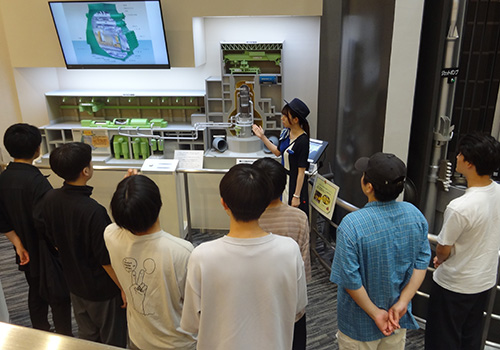 女川原子力発電所を見学してきました