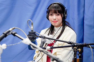 『ヴァイオリニスト渡邊多佳子の《そよ風のクラシック》』の収録を本校のAVCスタジオで行っています！