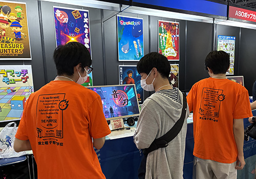 ゲームエンジニア科「東京ゲームショウ2025」に出展しました!
