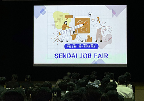 SENDAI JOB FAIRに参加(さんか)しました