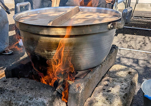 高度ITエンジニア科　ベニーランドで芋煮会