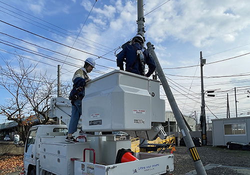 NTT東日本苦竹ビルで出前授業に参加！