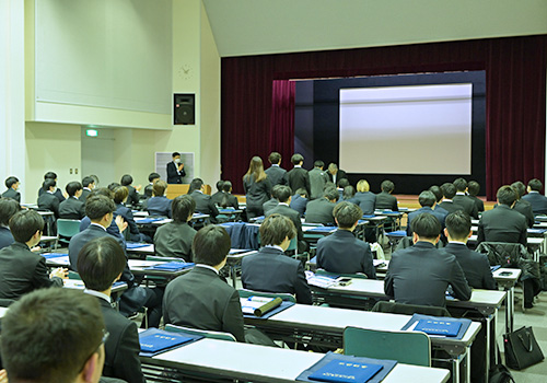 令和７年度　情報システム科卒業証書授与＆HR