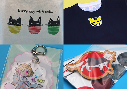 グッズをデザインしました（ファッションアイテム編）