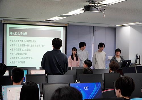 情報システム科　卒業研究スタート！